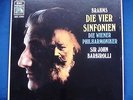 Sir John Barbirolli Angel Stereo SMA 91755--8 Ed1 Brahms 4 Symphonies German 4LP