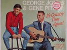 GEORGE JONES & GENE PITNEY: It’s Country Time Again SHRINK VG++ Musicor Orig LP