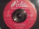 RARE DOO WOP 45 The Serenaders-Will She Know/I Want To Love You Baby HEAR BOTH