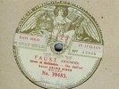 ADAMO DIDUR - FAUST - RARE FONOTIPIA 78 RPM