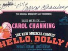 HELLO, DOLLY Original Broadcast 1964 LP CAROL CHANNING AUTOGRAPH