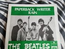 Beatles. Paperback writer. Sweden. Pic sleeve only. Near mint