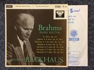 VERY RARE AUDIOPHILE BACKHAUS BRAHMS PIANO RECITAL SXL 2222 STEREO LP