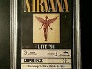 only 1 EVER Authenticated LAST CONCERT Nirvana Kurt COBAIN used TICKET PSA 1994