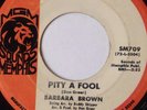 NORTHERN SOUL 45/ BARBARA BROWN 