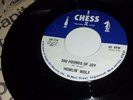 HOWLIN' WOLF Built For Comfort / 300 Pounds Of Joy CHESS 115 BLUES 45 7
