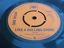 BOB DYLAN LIKE A ROLLING STONE ORIGINAL 1965 UK 7