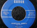45RPM ROCK A BILLY RON ALLERS AND HIS RHYTHM MASTERS CARON 8563