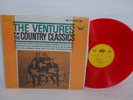 THE VENTURES The Country Classics RED COLORED VINYL 1968 Taiwan Pressing