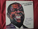 LOUIS ARMSTRONG 'I'VE GOT THE WORLD ON A STRING' VINYL LP 1960 VERVE MONO