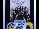 IRON MAIDEN+SIGNED+FRAMED+BEAST+FLIGHT 666+HILLS=100% AUTHENTIC+FAST GLOBAL SHIP