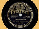 COUNTRY 78 : CLIFF CARLISLE & WILBUR HALL ON PERFECT 12816 IN E- CONDITION