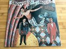 CROWDED HOUSE *S/T* STILL SEALED DEBUT  HYPE STICKER PUNCH HOLE PROMO