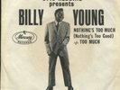 BILLY YOUNG Too Much on Mercury Northern Soul 45 Picture Sleeve Hear