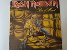 Iron Maiden  Piece of mind  Lp Spanish  press