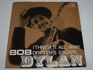 BOB DYLAN - I THREW IT ALL AWAY - 45 RARE NORWAY PIC SLEEVE PS FOLK - LISTEN