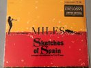 MILES DAVIS SKETCHES OF SPAIN LP RED/YELLOW MARBLED VINYL LIMITED EDITION