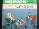 Dave Brubeck Quintet - Reunion LP VG 3268 Mono 1st Red Color Vinyl Record
