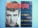Johnny Hallyday / Les Golden Stars 45Tours EP vinyle La Bagarre pressage Espagne