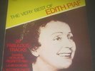Edith Piaf The Very Best Of Portrait EMC 3142 Israeli LP Israel EX 1977