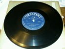 Rare Vertical Cut-HARRY BLAKE-Little Mary Cassidy/PEERLESS QUARTET on CRESCENT-E
