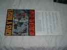 GUNS N ROSES Appetite Destruction LP RARE UNCENSORED   IMPORT   press