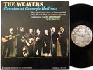 THE WEAVERS Reunion At Carnegie Hall VANGUARD STEREO LP original audiophile