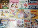 Walt Disney Children's, 14 Vinyl Record Lot, All LP's, 3 Pigs Sleepy Hollow