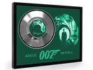 Adele Skyfall Framed Silver Disc Display Vinyl (C1)