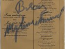 Autographe Autogramm Signed  Dédicace Mylene Farmer  45t SP Sans Contrefaçon