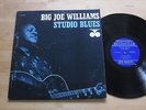 Big Joe Williams - Studio Blues LP Delta Blues Bluesville Mono Willie Dixon RVG