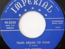 THE SPIDERS Tears Began To Flow b/w I'll Stop Crying 45 DOO-WOP EX IMPERIAL 5280