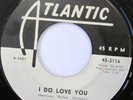 TEX AND THE CHEX I Do Love You 45 RARE DOO-WOP ATLANTIC 2116 PROMO