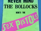 LP SEX PISTOLS NEVER MIND THE BOLLOCKS SIGNED ? ON BACK COVER  COVER VG SIGNED