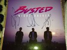 BUSTED SIGNED NIGHT DRIVER 12 INCH LARGE VINYL ALBUM POP ROCK AUTOGRAPH & PROOF