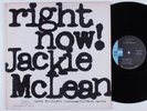JACKIE McLEAN Right Now  BLUE NOTE UA LP VG++/VG+ stereo Liberty