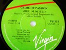 MIKE OLDFIELD- SOUTH AFRICA 45-CRIMES OF PASSION / JUNGLE GARDENIA