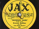 HEAR  Blues Rocker 78 BROWNIE McGHEE Brownie's Blues/Meet You In Morning JAX