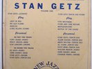 STAN GETZ VOLUME ONE 10