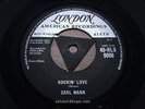 CARL MANN = Rockin' Love [Rare TRI] = MINT = LONDON HLS 9006 = Rock & Roll Dance