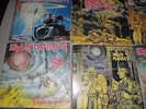 IRON MAIDEN,LOTS,MAXI SINGLES,IMPORT,USA,UK,ONE PRICE,11 MAXI SINGLES,LPS,VG+++