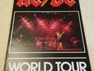AC/DC 1980 Back in Black :World Tour programme @ Apollo Glasgow Tickets.