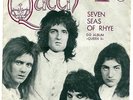 QUEEN - SEVEN SEAS OF RHYE 7/45 PORTUGAL PS 1974 RARE UNIQUE PORTUGUESE EXC