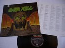 LP OVERKILL / THE YEARS OF DECAY  / + OIS / 1989 / MEGAFORCE