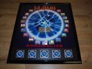 SUPERB RARE DEF LEPPARD '3-D' UK PRESENTATION DISC FOR 5M COPIES OF ADRENALIZE