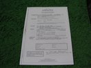 THE KINKS. Original contract, stage plan and set list 1996.   