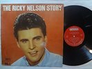 RARE UNIQUE CVR JAPAN 50's LP  RICKY NELSON STORY VOL.2 IMPERIAL MONO D.G. LBL