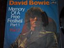 ( 7 ')  David Bowie - Memory of a Free Festival Part 1 + Part 2 / Top Rarität