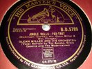 GLENN MILLER & His Orchestra: JINGLE BELLS  /  AMERICAN PATROL.  UK.78rpm (1943)