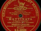 78 rpm;rare Enrico Caruso Gramophone Concert GC-52034 please see photos grade E-